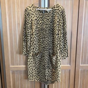 Leopard print dress